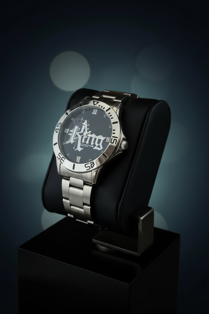 Stainless Steel King Watch