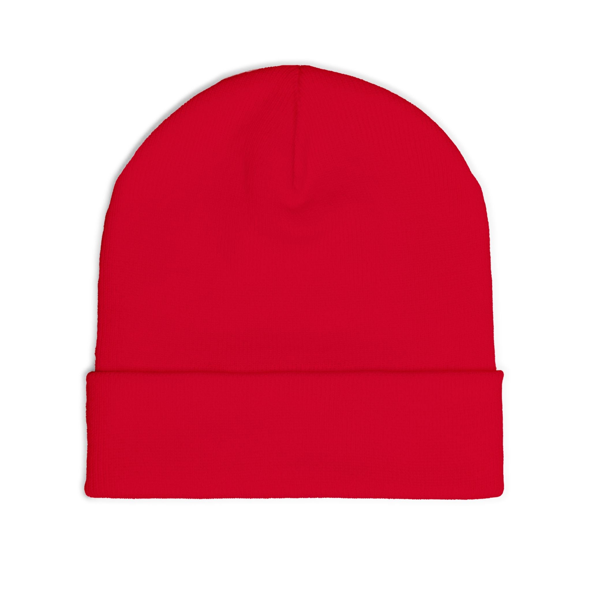Embroidered 'ARK Est. 2019' Knit Beanie — Cozy Winter