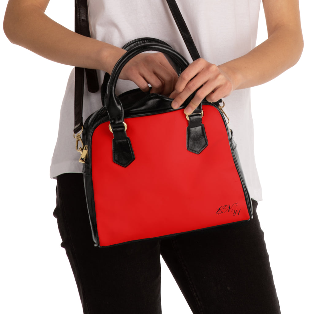 Red Shoulder Handbag