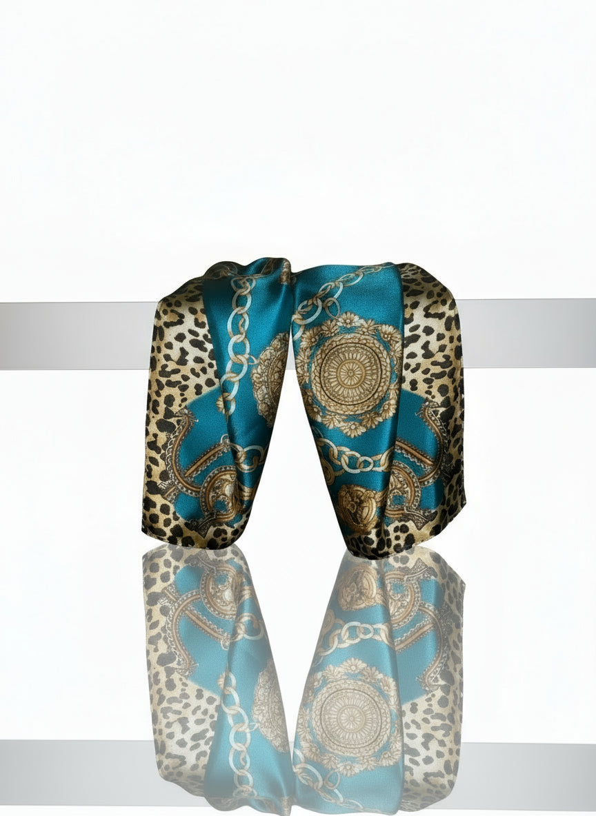 Paisley Satin Head Scarfs