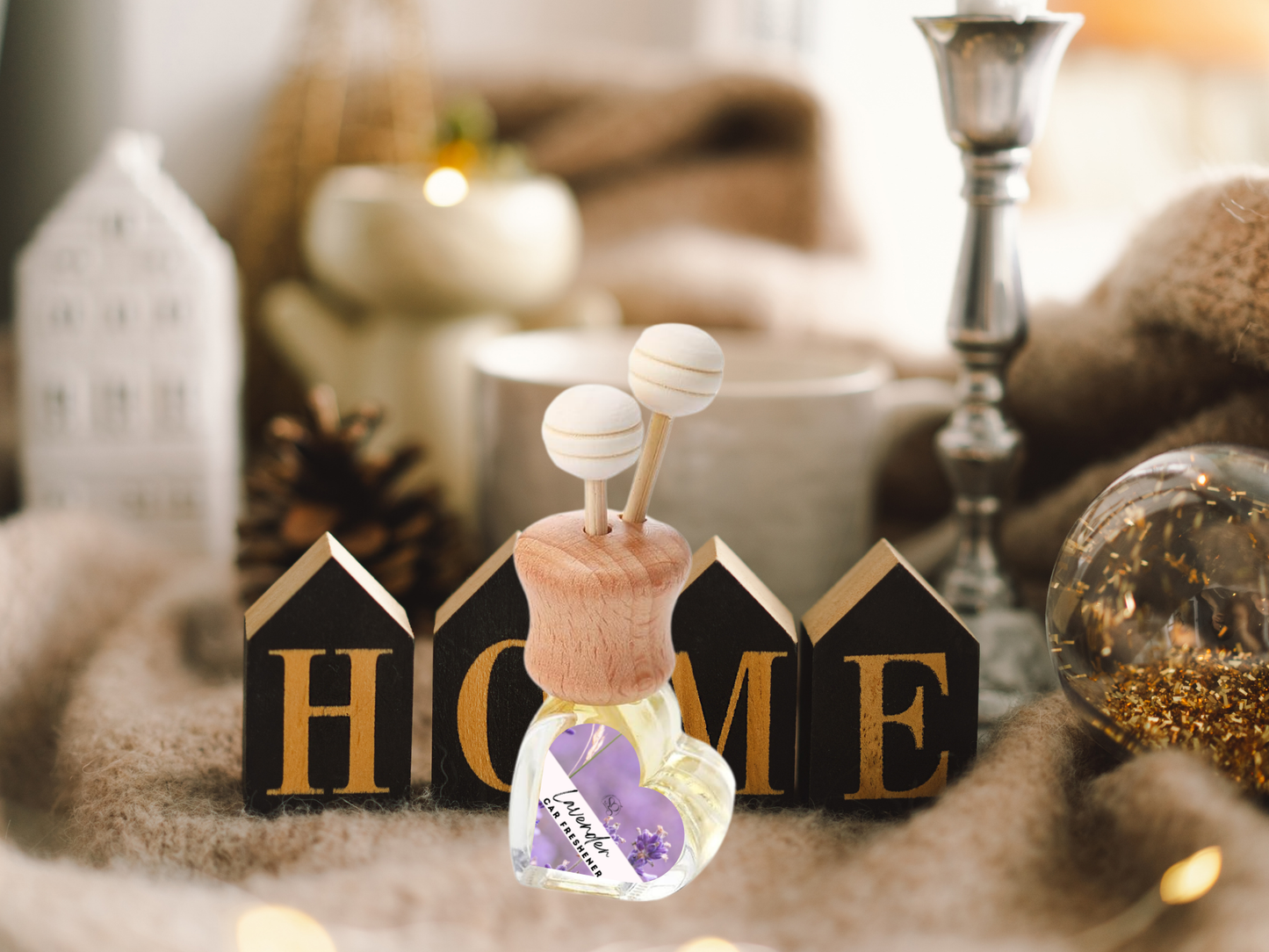 Floral & Feminine Vent Car Diffuser Collection – Elegant Blossoms & Soft Petals