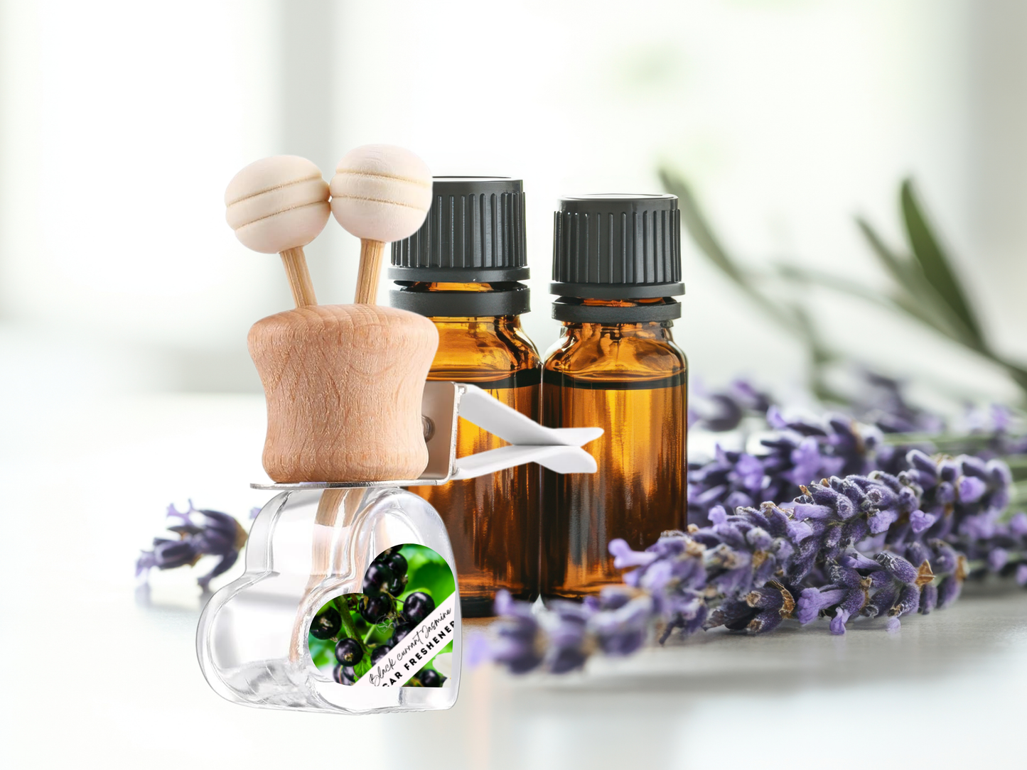 Floral & Feminine Vent Car Diffuser Collection – Elegant Blossoms & Soft Petals