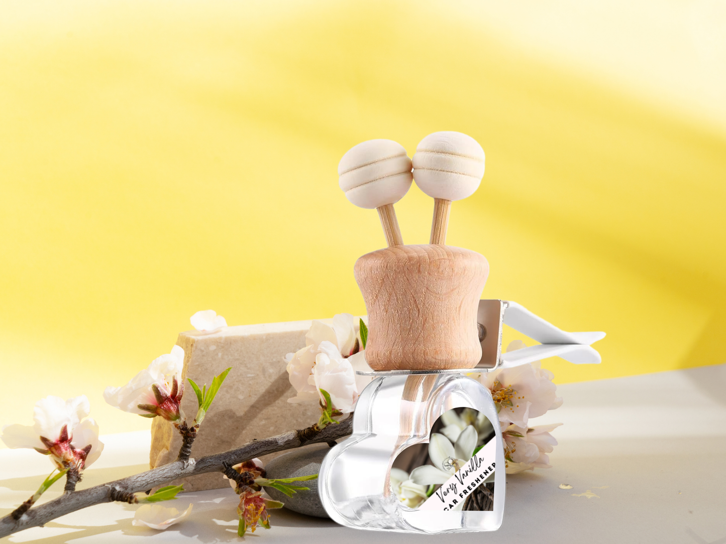 Floral & Feminine Vent Car Diffuser Collection – Elegant Blossoms & Soft Petals