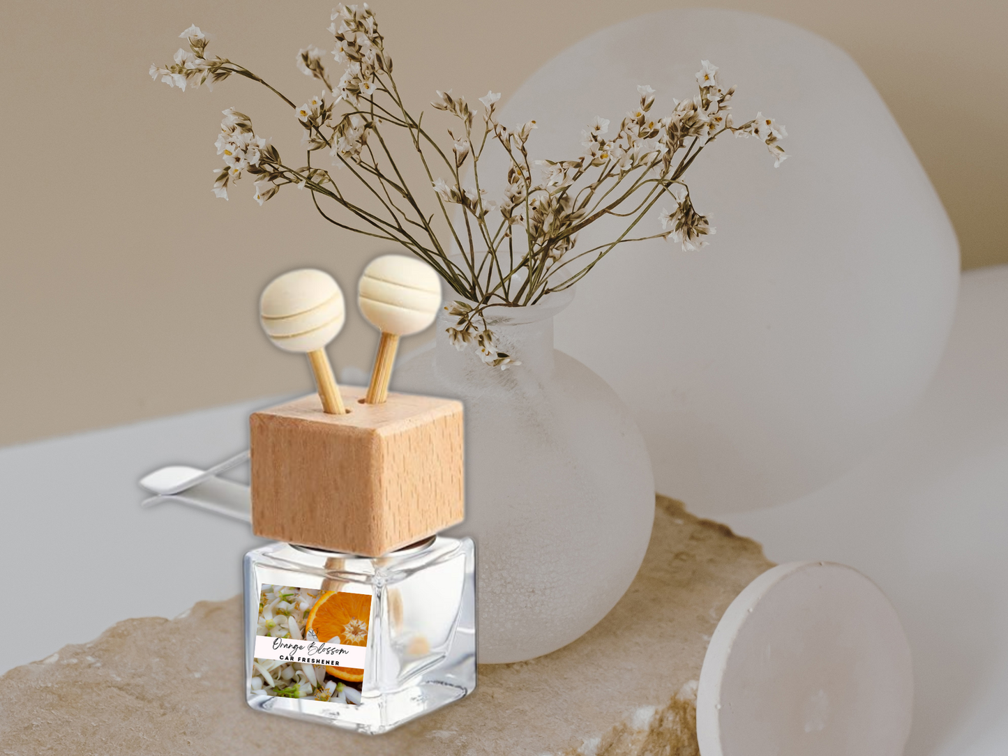 Floral & Feminine Vent Car Diffuser Collection – Elegant Blossoms & Soft Petals