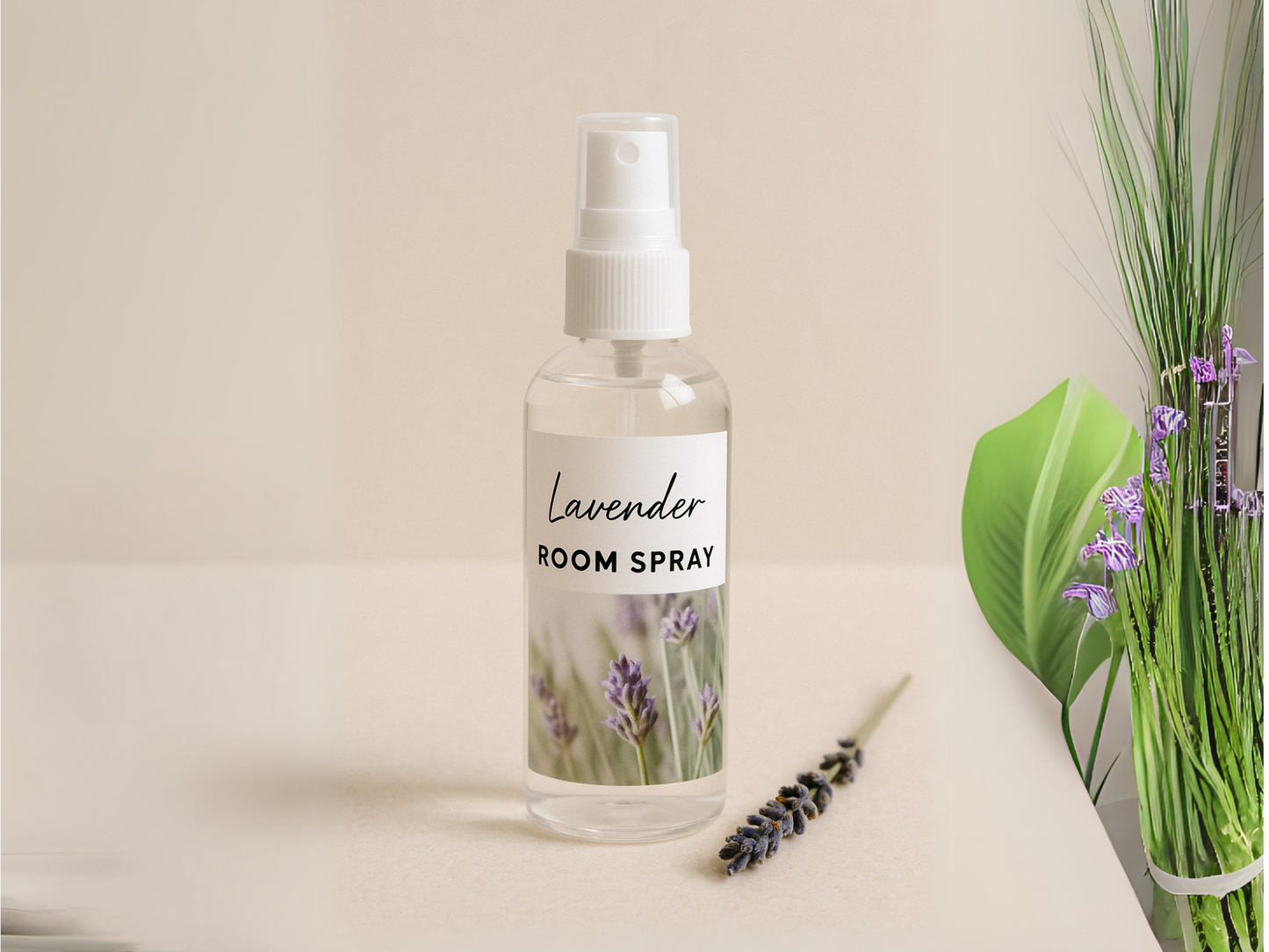 Floral & Feminine Room and Linen Spray Collection – Soft, Romantic Botanicals