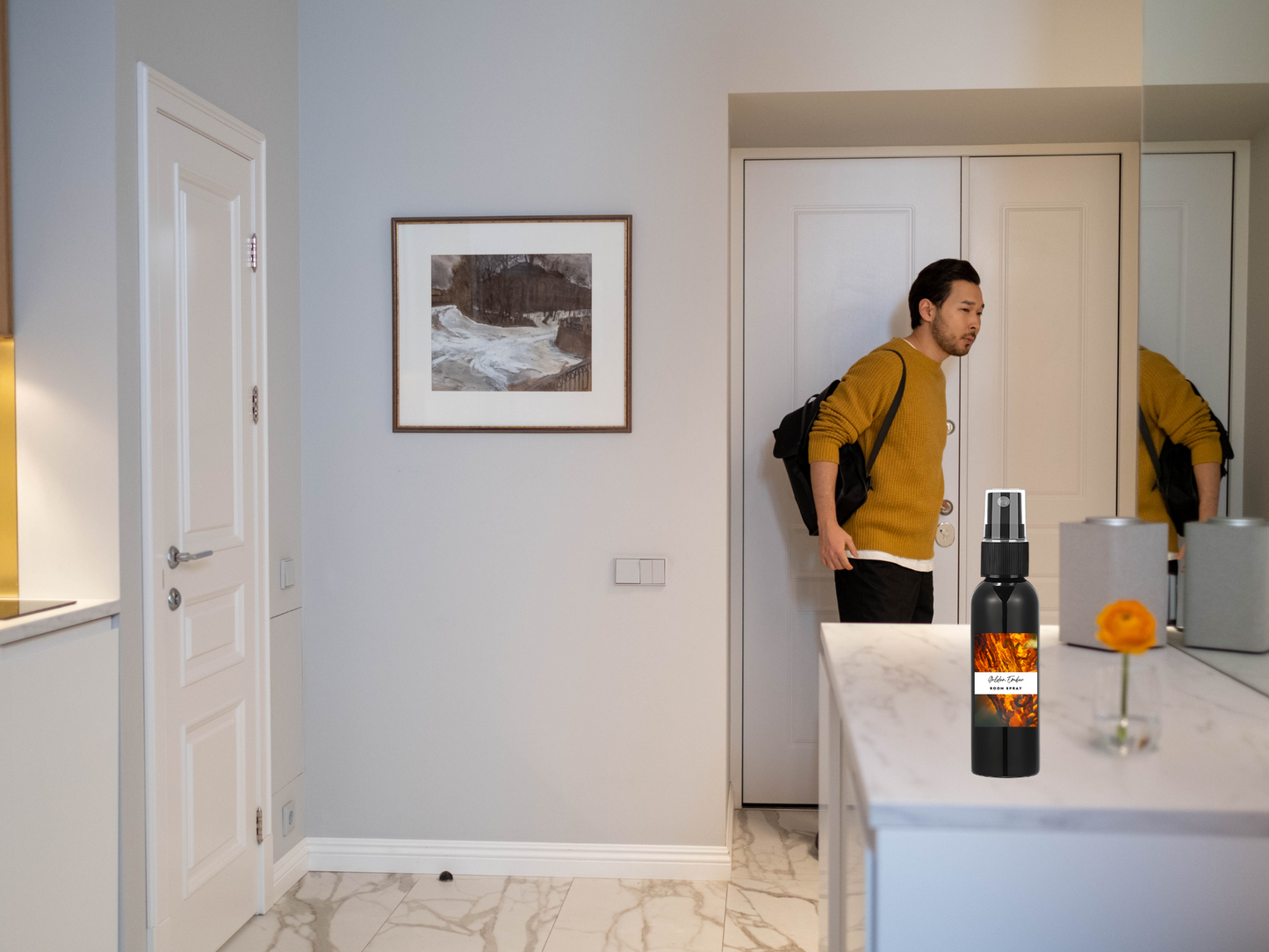 Masculine Room Spray Collection – Handcrafted Room & Linen Sprays with Bold, Sophisticated Scents Like Speakeasy, Obsidian, and Bergamot Eucalyptus