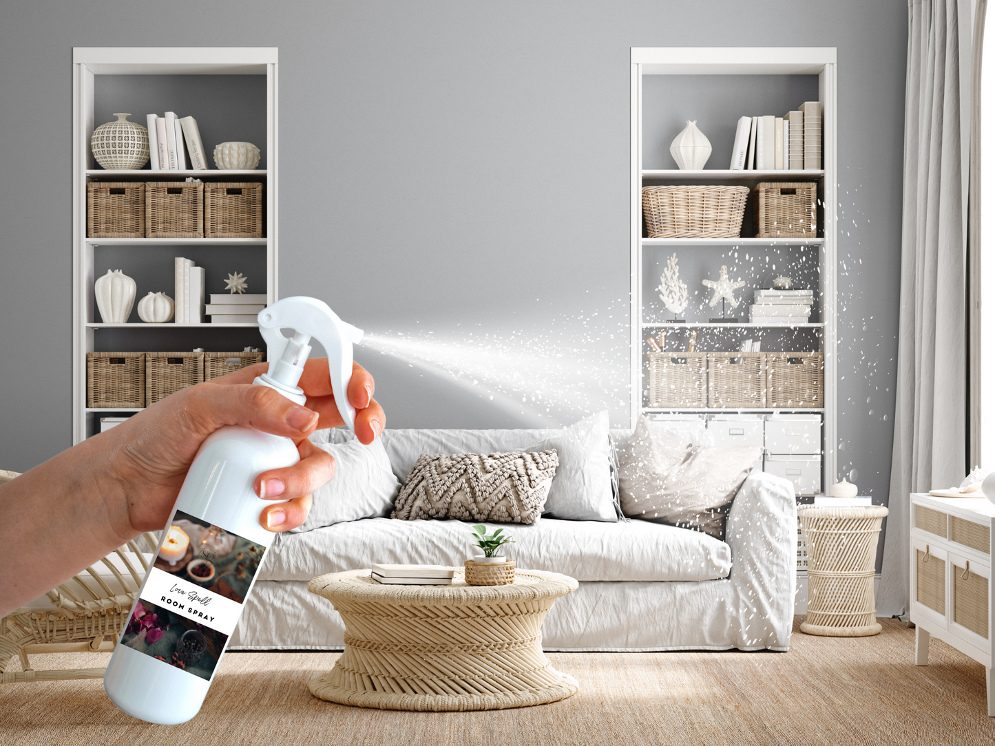 Citrus & Bright Room and linen Spray Collection – Uplifting Scents of Lemon, Grapefruit, Orange Blossom, and Bergamot 4oz