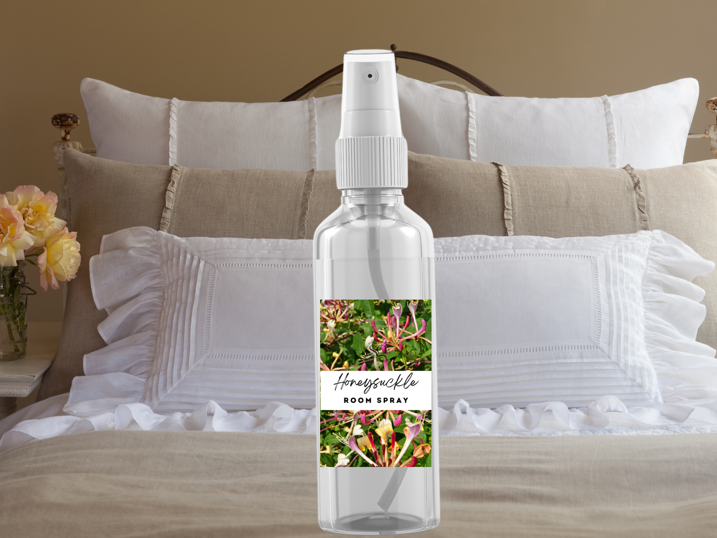 Floral & Feminine Room and Linen Spray Collection – Soft, Romantic Botanicals