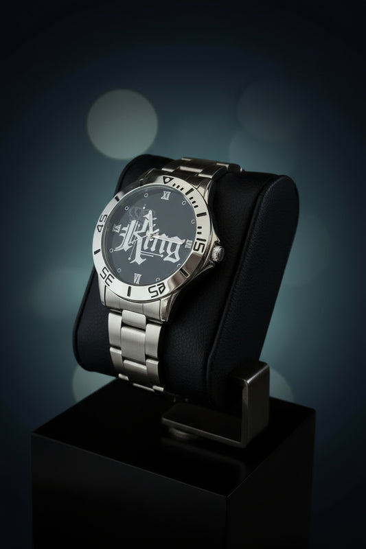 Stainless Steel King Watch