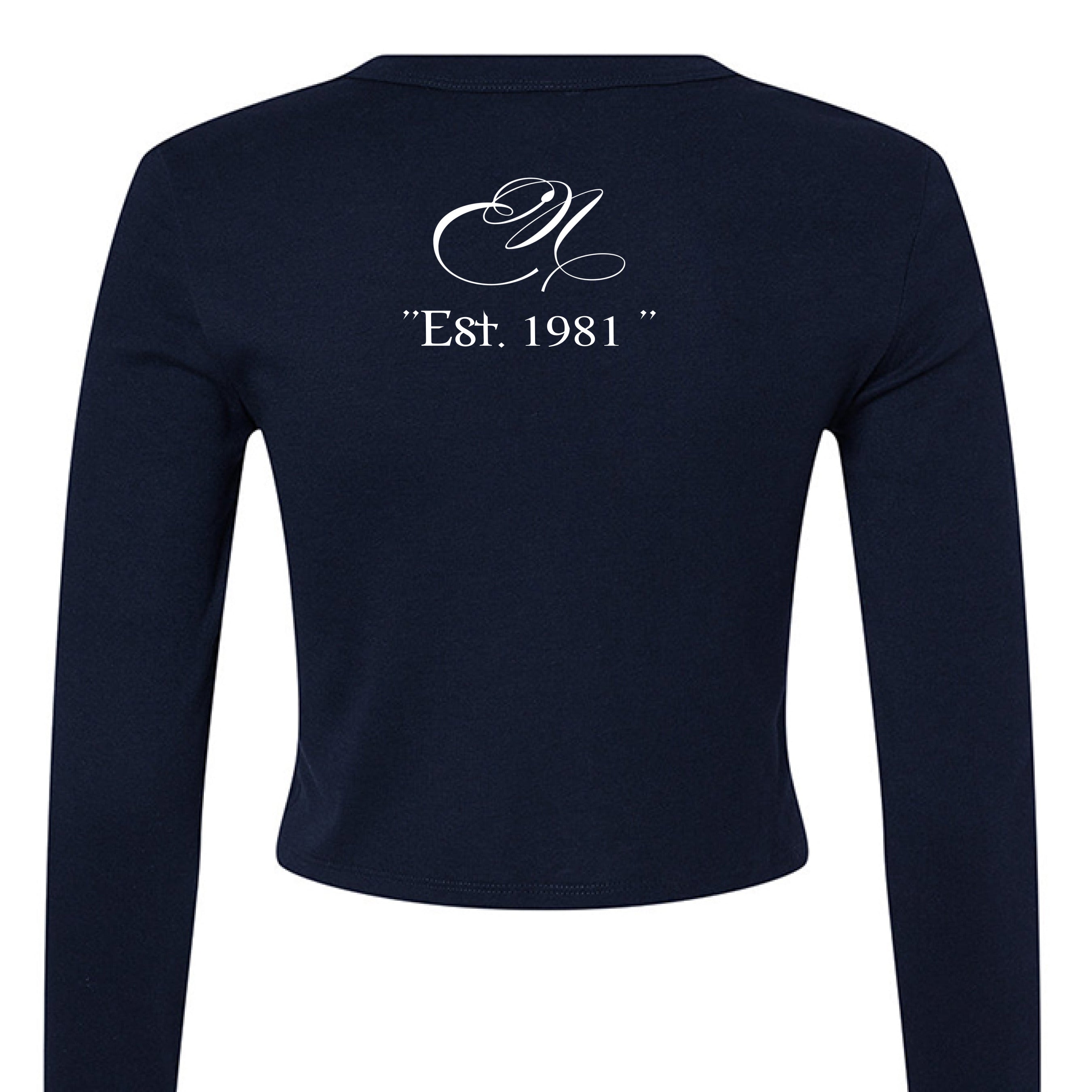 SOLID NAVY BLEND - BACK