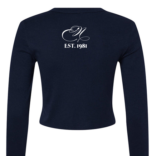 SOLID NAVY BLEND - BACK