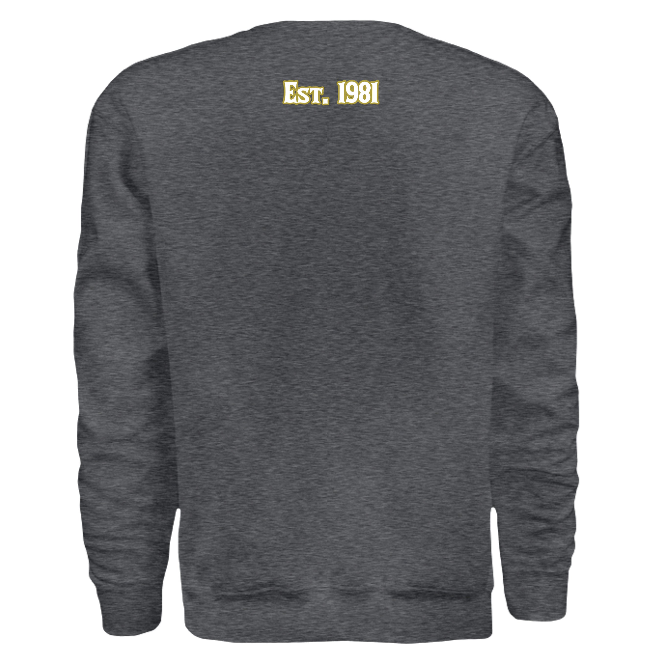 DARK HEATHER - G180 - BACK
