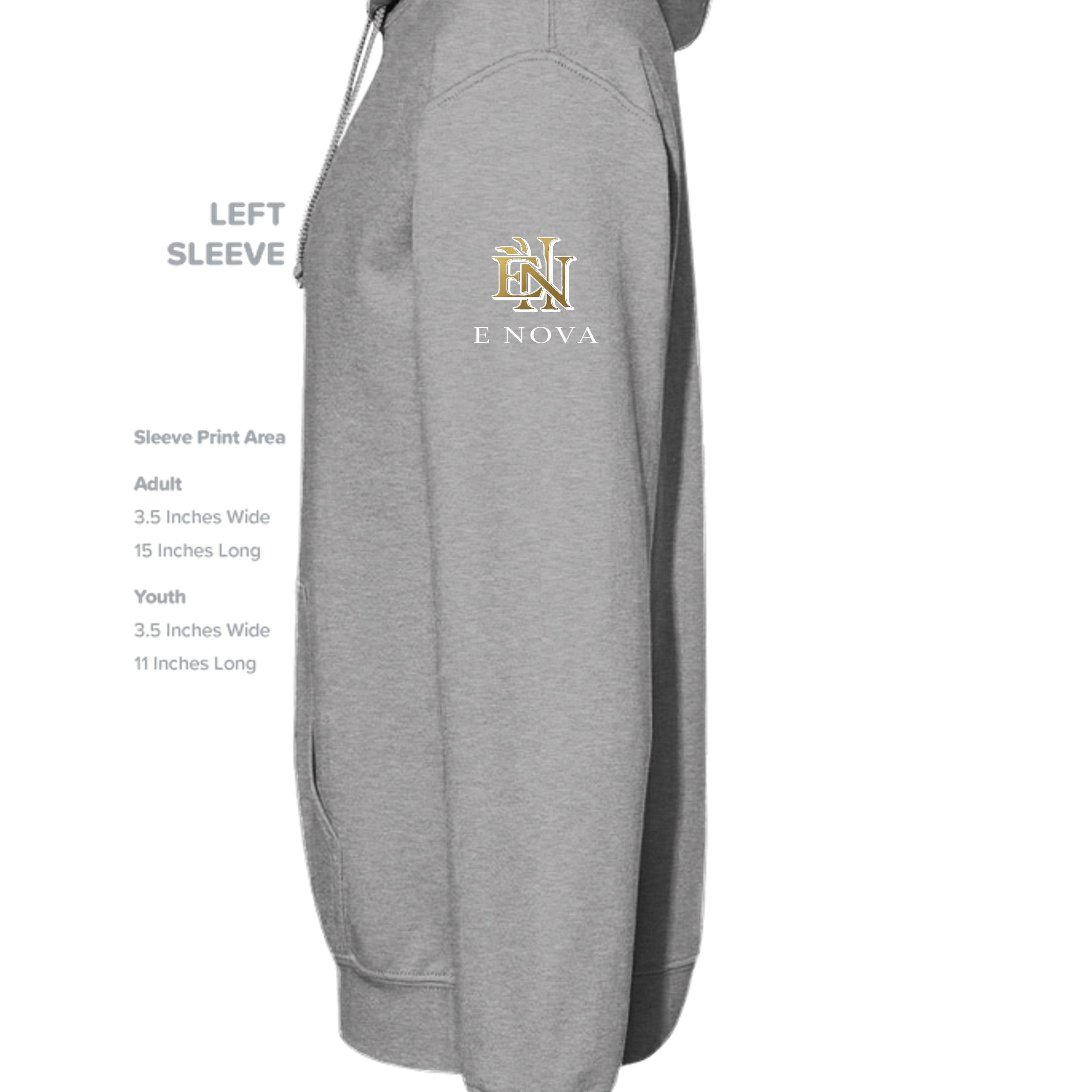 Grey Heather - SS4500 - SLEEVE_LEFT