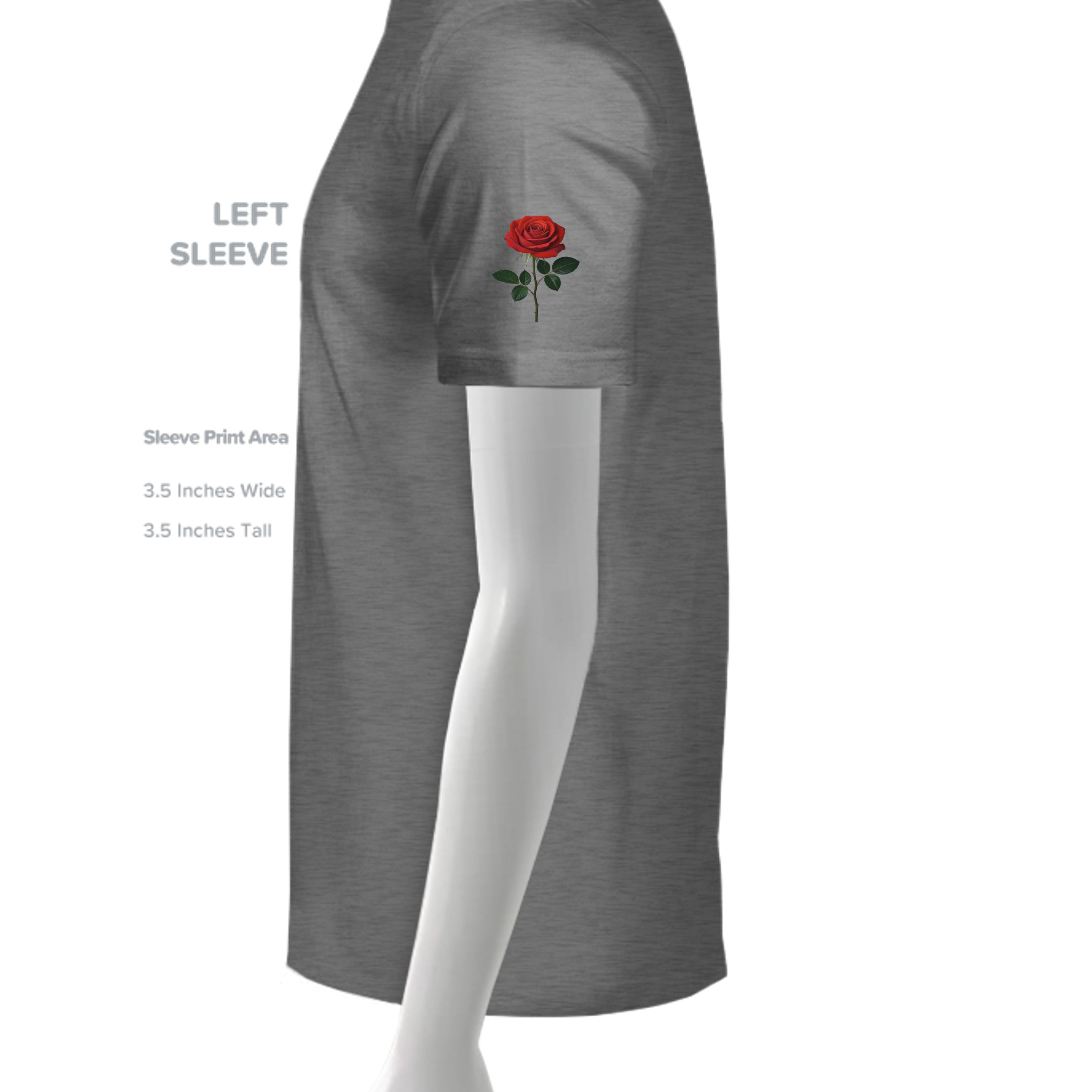 GRAPHITE HEATHER - G500 - SLEEVE_LEFT