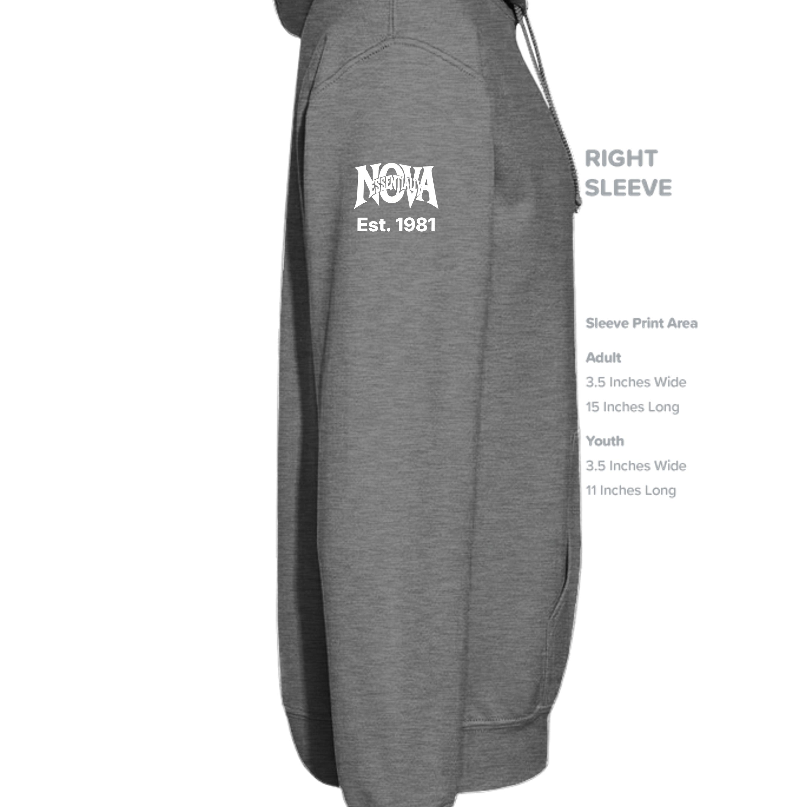 GRAPHITE HEATHER - G185B - SLEEVE_RIGHT