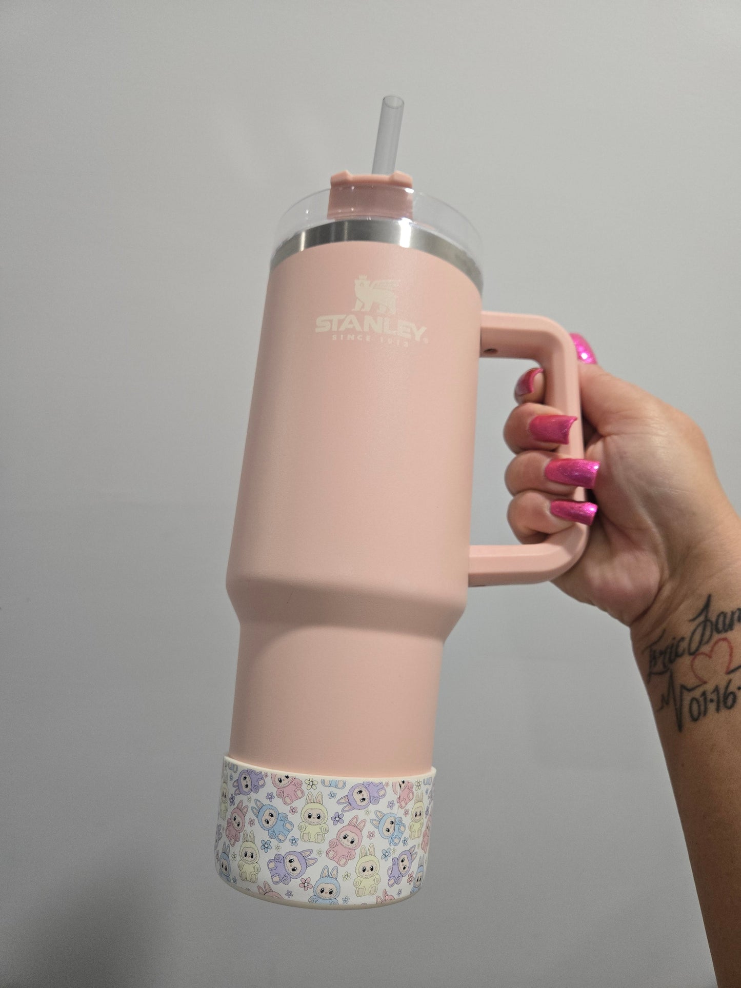 Labubu Silicone Boot Bumper Sleeve for Tumblers