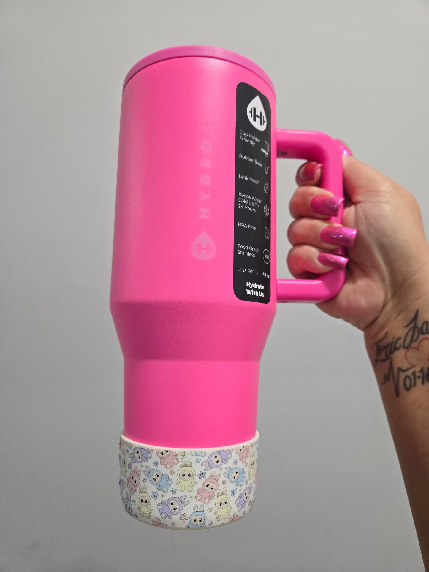 Labubu Silicone Boot Bumper Sleeve for Tumblers